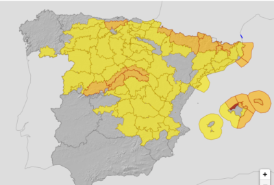 ALERTAS METEOROLÓGICAS A 27 FEB. 2023 08:00 LT