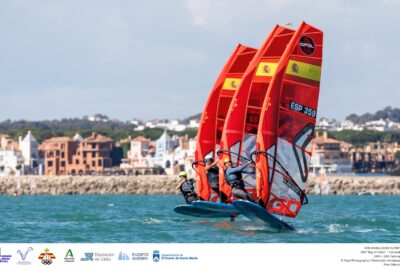 18ª SEMANA OLÍMPICA ANDALUZA 23º TROFEO DE CARNAVAL. A PUNTO DE CARAMELO EN LA BAHÍA GADITANA EN UNA ESPLÉNDIDA TERCERA JORNADA