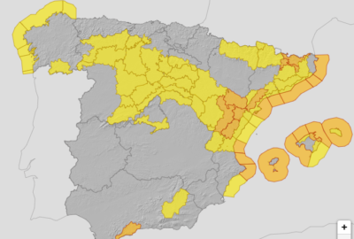 ALERTAS METEOROLÓGICAS A 7 FEB. 2023 06:00 LT