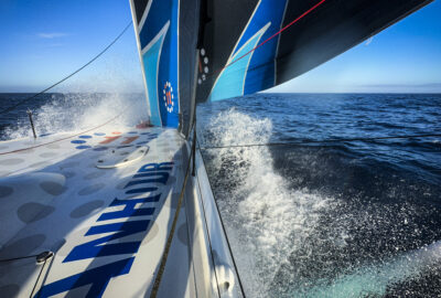 THE OCEAN RACE. ETAPA 3: LA FLOTA SE REAGRUPA EN UNOS 50 MENOS AULLANTES DE LO HABITUAL