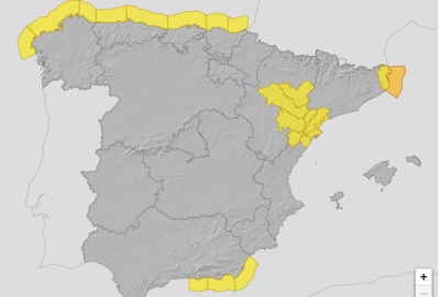 ALERTAS METEOROLÓGICAS A 12 ABR. 2023 06:00 LT