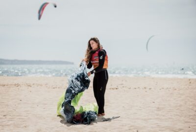 EL «DORSIA COVIRÁN» FICHA A GISELA PULIDO, DIEZ VECES CAMPEONA DEL MUNDO DE KITESURF