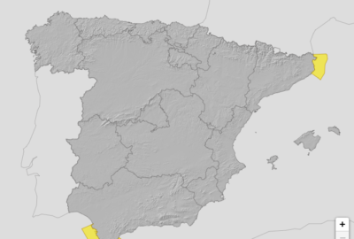 ALERTAS METEOROLÓGICAS A 2 MAY. 2023 06:00 LT