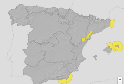 ALERTAS METEOROLÓGICAS A 10 MAY. 2023 06:00 LT