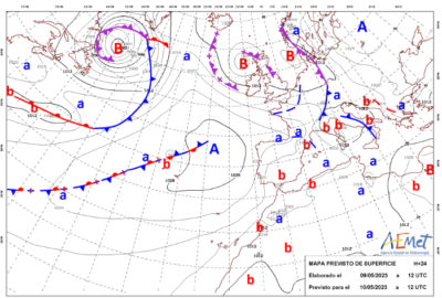 INFO METEO LOCALIDADES A 10 MAY. 2023 08:00 LT