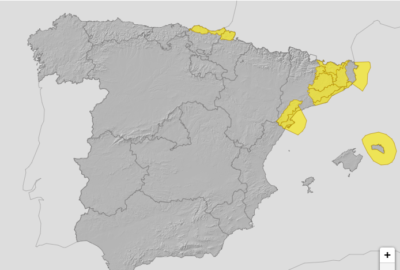 ALERTAS METEOROLÓGICAS A 11 MAY 2023 06:00 LT