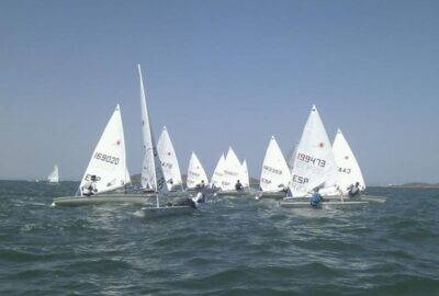 CAMPEONATO DE ESPAÑA MÁSTER ILCA 6 Y 7. MARTÍNEZ EN ILCA 7 Y FERNÁNDEZ EN ILCA 6 YA MANDAN EN SANTIAGO DE LA RIBERA