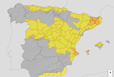 ALERTAS METEOROLÓGICAS A 13 JUN. 2023 06:00 LT