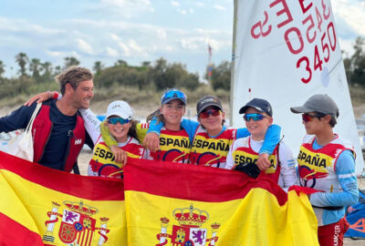 CAMPEONATO DEL MUNDO DE OPTIMIST. C.V. BALLENA ALEGRE. ESPAÑA SUBCAMPEONA DEL MUNDO POR EQUIPOS