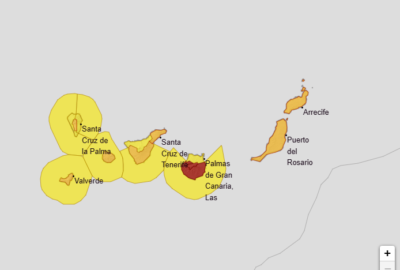 ALERTAS METEOROLÓGICAS A 13 JUL. 2023 06:00 LT