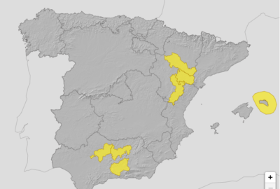 ALERTAS METEOROLÓGICAS A 22 JUL. 2023 06:00 LT