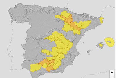 ALERTAS METEOROLÓGICAS A 23 JUL. 2023 08:00 LT