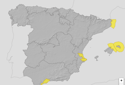 ALERTAS METEOROLÓGICAS A 25 JUL. 2023 06:00 LT