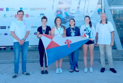 RFGV. ELR.C.N. VIGO SE METE EN LA FASE FINAL DE LA REGATA DE LA MUJER