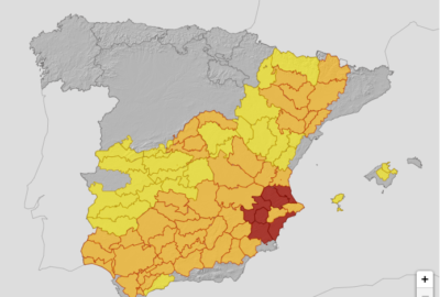 ALERTAS METEOROLÓGICAS A 10 AGO. 2023 12:00 LT