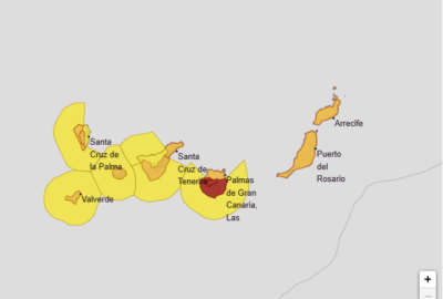 ALERTAS METEOROLÓGICAS A 11 AGO 2023 06:00 LT