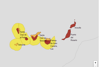 ALERTAS METEOROLÓGICAS A 12 AGO. 2023 06:00 LT