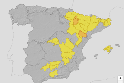 ALERTAS METEOROLÓGICAS A 16 AGO. 2023 08:00 LT