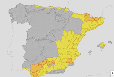 ALERTAS METEOROLÓGICAS A 26 AGO. 2023 06:00 LT.