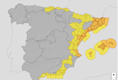 ALERTAS METEOROLÓGICAS A 27 AGO. 2023 06:00 LT.