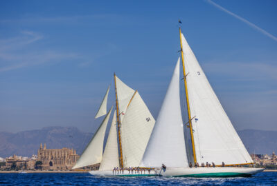 C.M. MALLORCA. LOS DOS BARCOS MÁS ANTIGUOS SE JUEGAN LA VICTORIA EN LA JORNADA FINAL DEL ILLES BALEARS CLÁSSICS