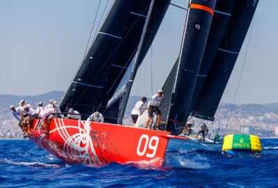 ROLEX TP 52 WORLD CHAMPIONSHIP. «PROVEZZA» PRIMER LÍDER EN BARCELONA