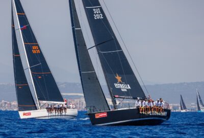 EL «ESTRELLA DAMM SAILING TEAM» ESCALA Y YA ES QUINTO EN LA COPA DEL REY MAPFRE