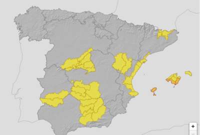 ALERTAS METEOROLÓGICAS A 14 SEP. 2023 08:00 LT