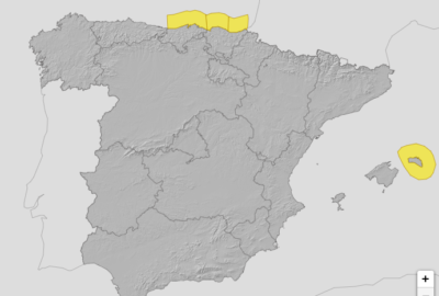 ALERTAS METEOROLÓGICAS A 18 SEP. 2023 06:00 LT