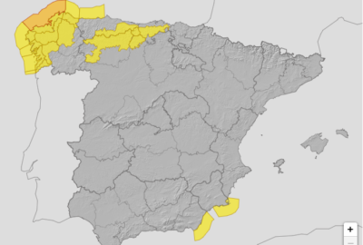 ALERTAS METEOROLÓGICAS A 18 OCT. 2023 17:00 LT