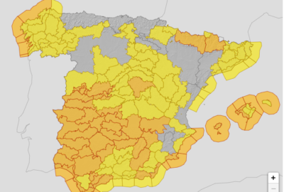 ALERTAS METEOROLÓGICAS A 19 OCT. 2023 06:00 LT