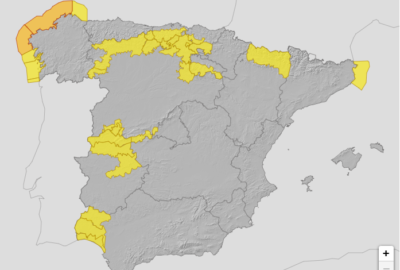 ALERTAS METEOROLÓGICAS A 29 OCT. 2023 08:00 LT