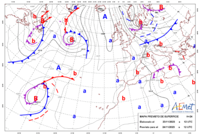 INFO METEO LOCALIDADES A 24 NOV. 2023 07:30 LT