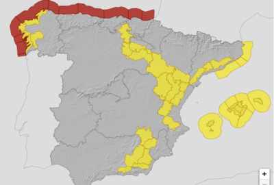 ALERTAS METEOROLÓGICAS A 5 NOV. 2023 08:00 LT