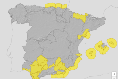 ALERTAS METEOROLÓGICAS A 1 DIC. 2023 06:00 LT