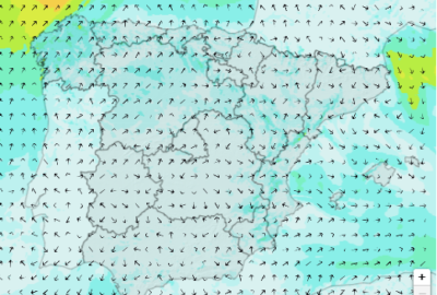 INFO METEO LOCALIDADES A 10 DIC. 2023 08:00 LT