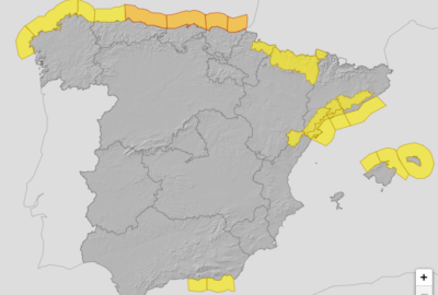 ALERTAS METEOROLÓGICAS A 13 DIC. 2023 06:00 LT