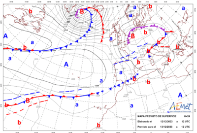 INFO METEO LOCALIDADES A 13 DIC. 2023 08:00 LT