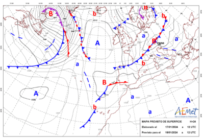 INFO METEO LOCALIDADES A 18 ENE. 2024 09:00 LT