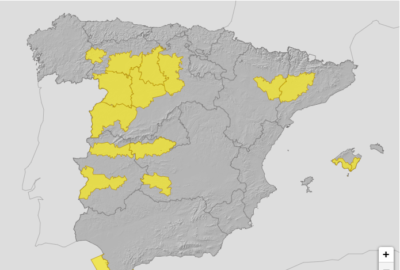 ALERTAS METEOROLÓGICAS A 25 ENE 2024 06:00 LT