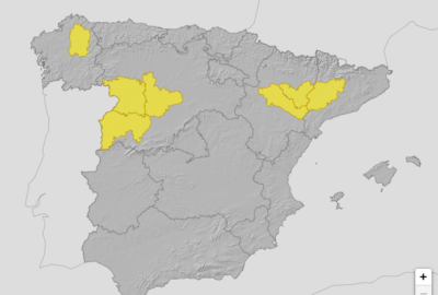 ALERTAS METEOROLÓGICAS A 27 ENE 202 10:00 LT