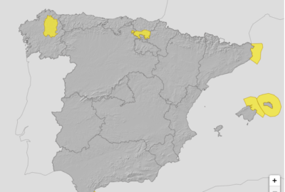 ALERTAS METEOROLÓGICAS A 2 FEB. 2024 08:00 LT