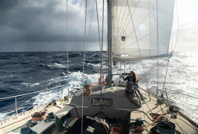 OCEAN GLOBE RACE. «PEN DUICK VI» PRIMERO EN LLEGAR A  CABO HORNOS