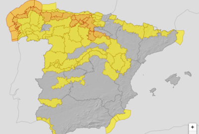 ALERTAS METEOROLÓGICAS A 8 FEB. 2024 06:00 LT