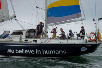 OCEAN GLOBE RACE. CUENTA ATRÁS, LA FLOTA DE LA MCINTYRE OCEAN GLOBE OCUPADA EN PUNTA DEL ESTE