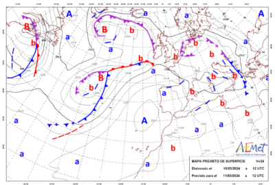 INFO METEO LOCALIDADES A 11 MAR. 2024 08:00 LT