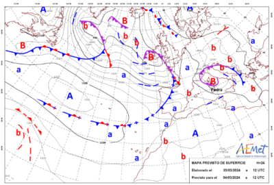 INFO METEO LOCALIDADES A 4 MAR. 2024 08:00 LT