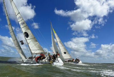 OCEAN GLOBE RACE. DRAMÁTICO COMIENZO DE LA CUARTA ETAPA DE LA MCINTYRE OCEAN RACE EN PUNTA DEL ESTE