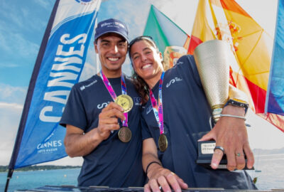 JORDI XAMMAR Y NORA BRUGMAN, CAMPEONES DEL MUNDO 2024 DE LA CLASE 470, SE PROCLAMAN CAMPEONES DE EUROPA