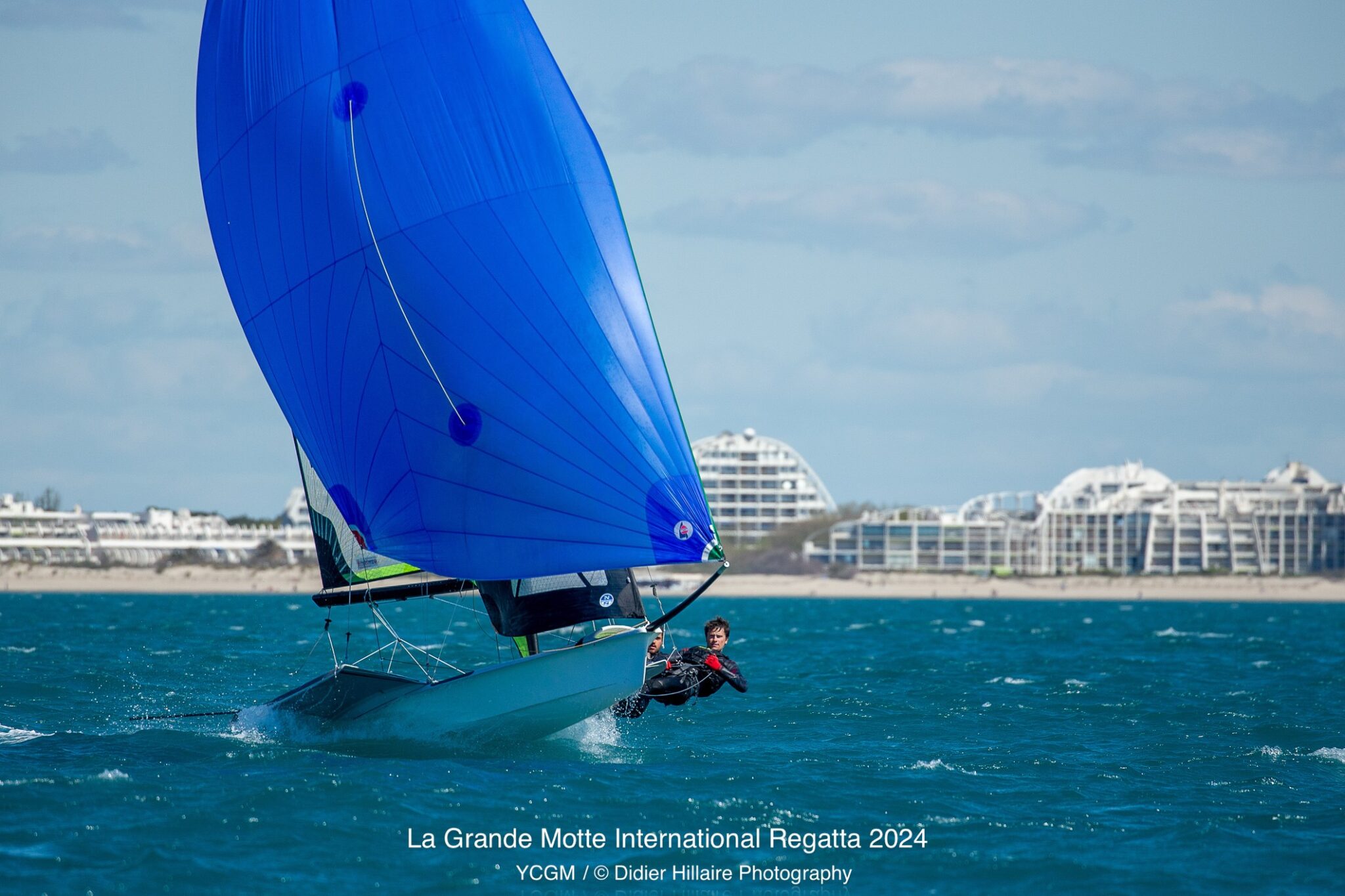 REGATA INTERNACIONAL LA GRANDE MOTTE 2024. ÚLTIMO ENSAYO DE LOS 49ER Y ...